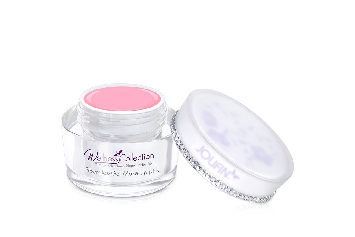 Jolifin Wellness Collection - Fiberglas-Gel make-up pink 5ml