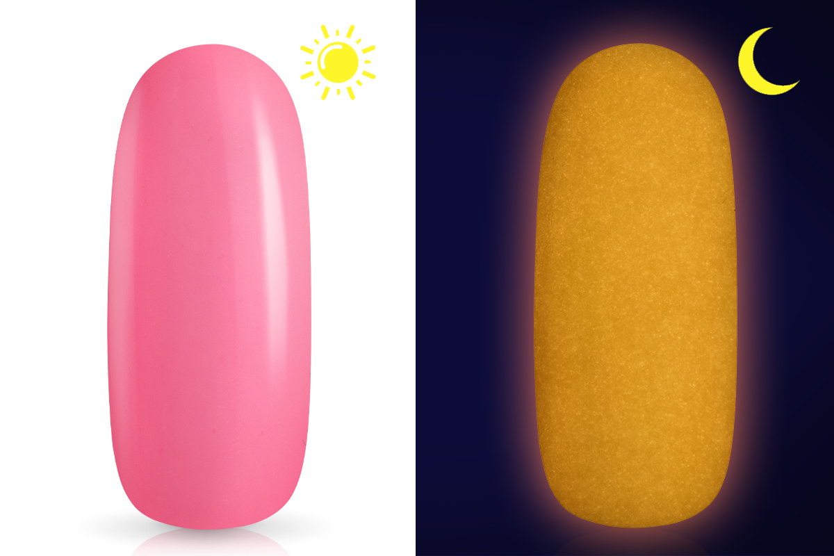 Jolifin LAVENI Shellac - nightshine hot flamingo 10ml