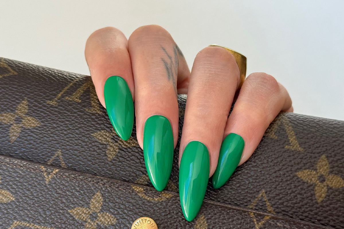 Jolifin LAVENI Farbgel - tropical emerald green 5ml