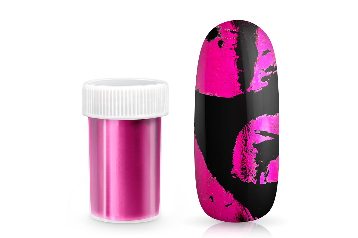 Jolifin Transfer Nagelfolie XL - Chrome raspberry