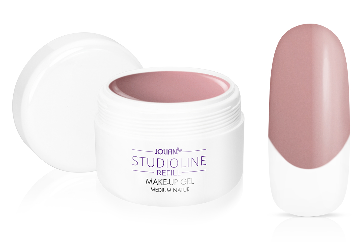 Jolifin Studioline Refill - Make-Up Gel medium natural 250ml