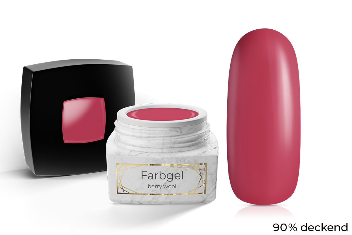 Jolifin LAVENI PRO Farbgel - berry wool 5ml