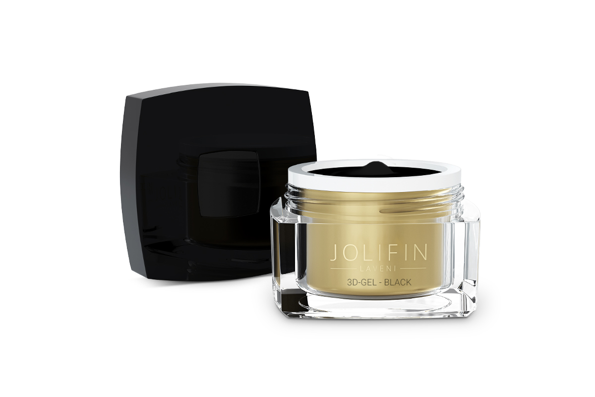 Jolifin LAVENI 3D-Gel - black 5ml