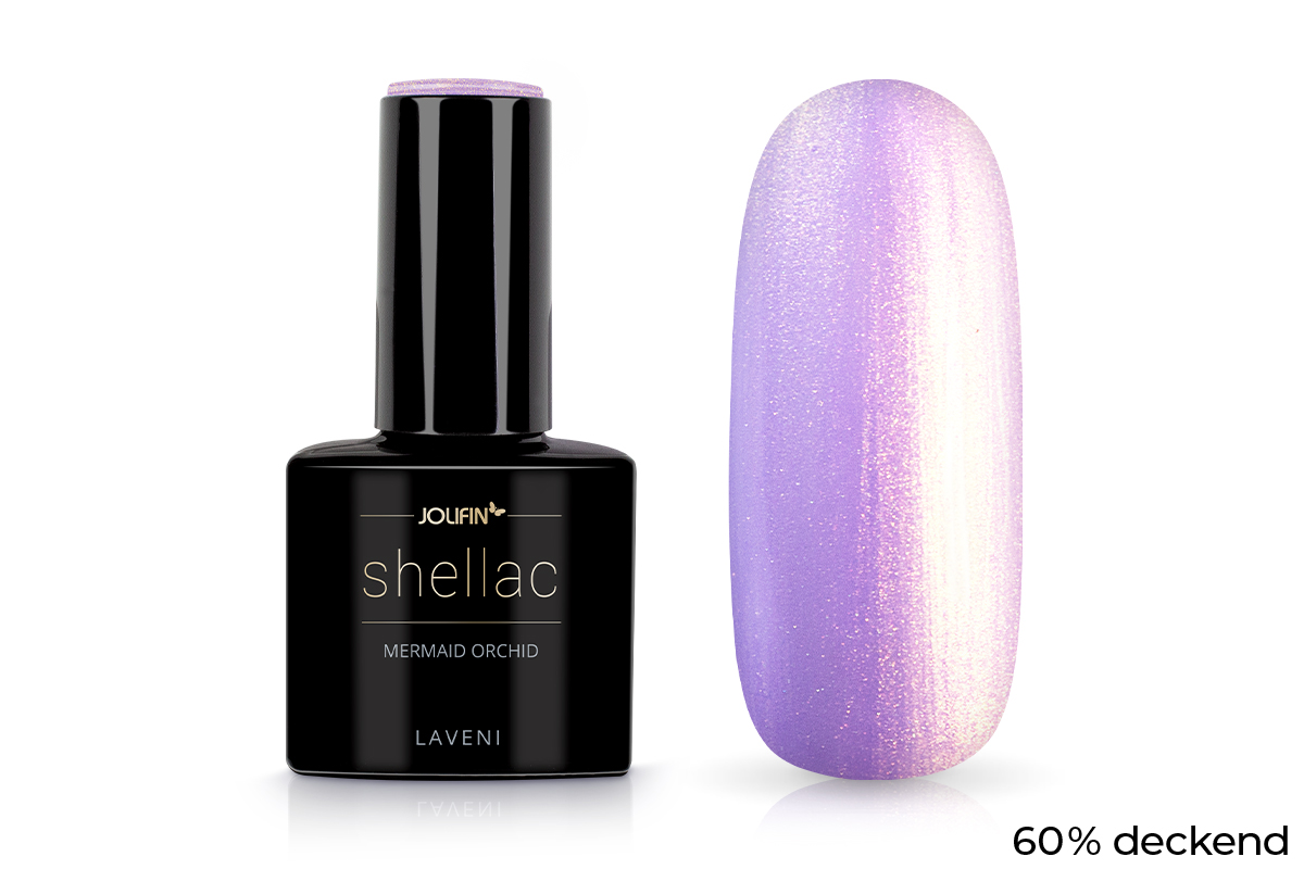 Jolifin LAVENI Shellac - mermaid orchid 10ml