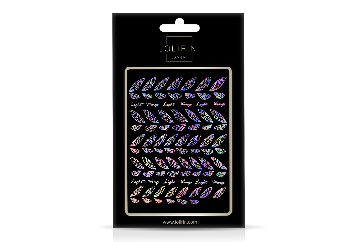Jolifin LAVENI XL Sticker - Butterfly Hologramm Nr. 10