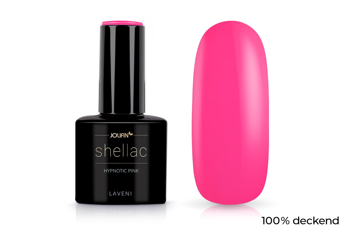 Jolifin LAVENI Shellac - hypnotic pink 10ml