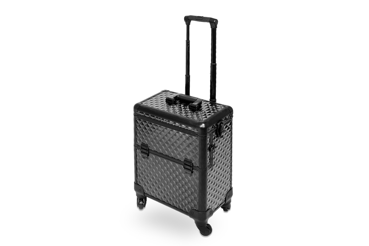 Jolifin Trolley Koffer Comfort schwarz