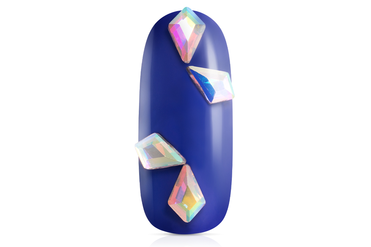 Jolifin LAVENI Strass-Diamond - small long diamond irisierend