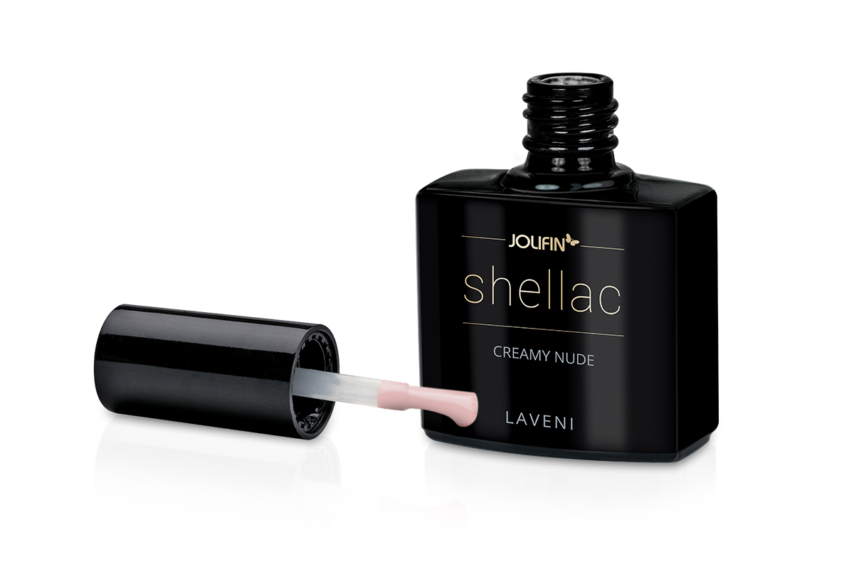 Jolifin LAVENI Shellac - creamy nude 10ml