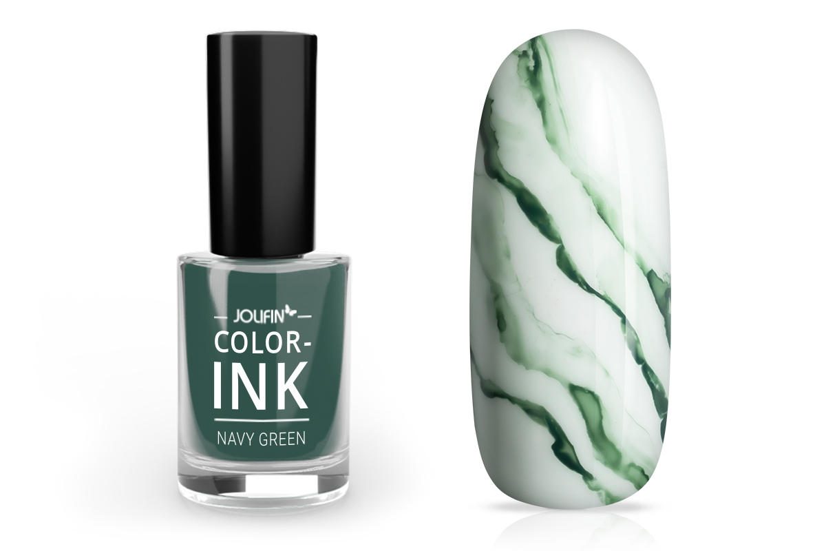 Jolifin Color-Ink - navy green 6ml