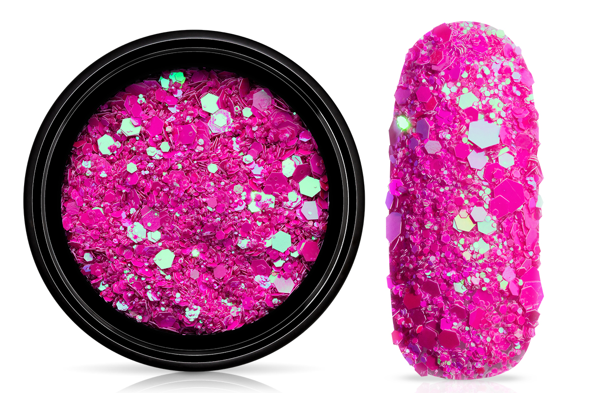 Jolifin LAVENI Festival Glitter - magenta