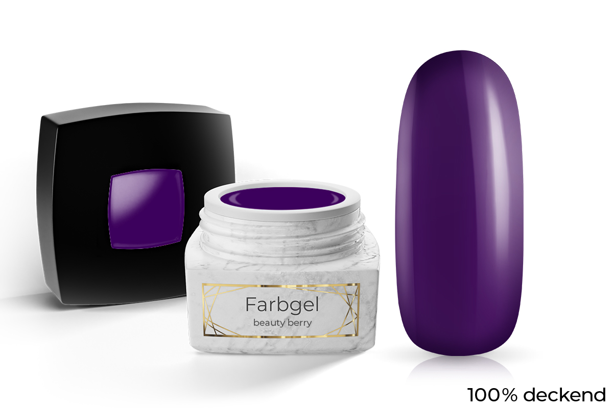 Jolifin LAVENI PRO Farbgel - beauty berry 5ml