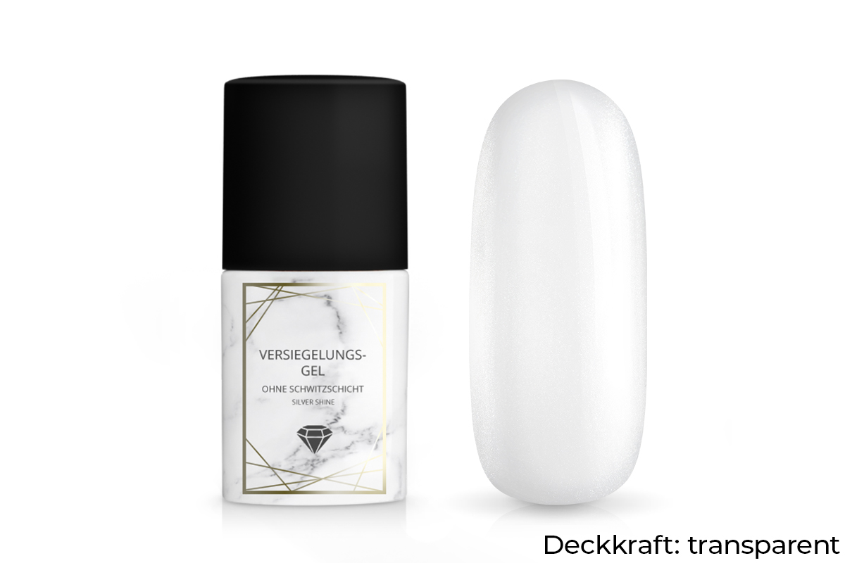 Jolifin LAVENI PRO - Sealing gel without sweat layer silver shine 11ml