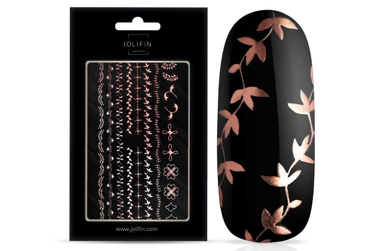 Jolifin LAVENI XL Sticker - rosé-gold Nr. 7