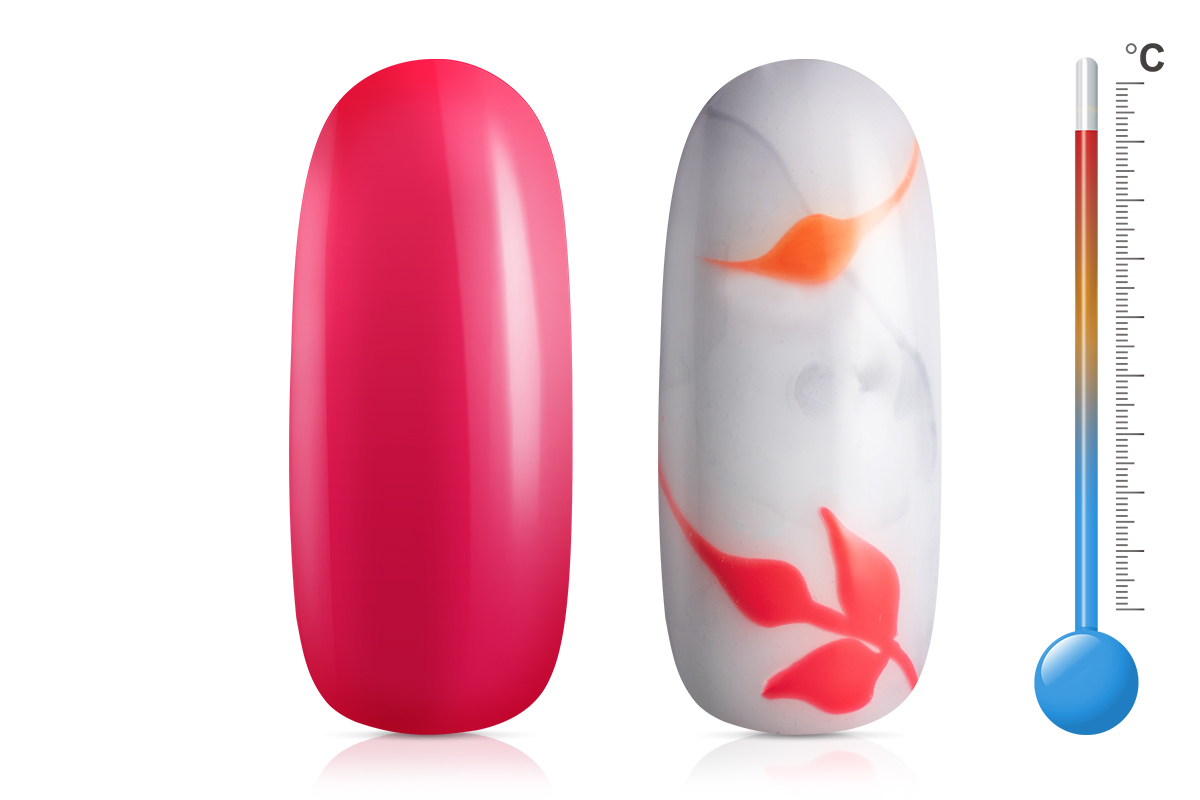 Jolifin LAVENI PRO Farbgel - Thermo ombré red coral 5ml