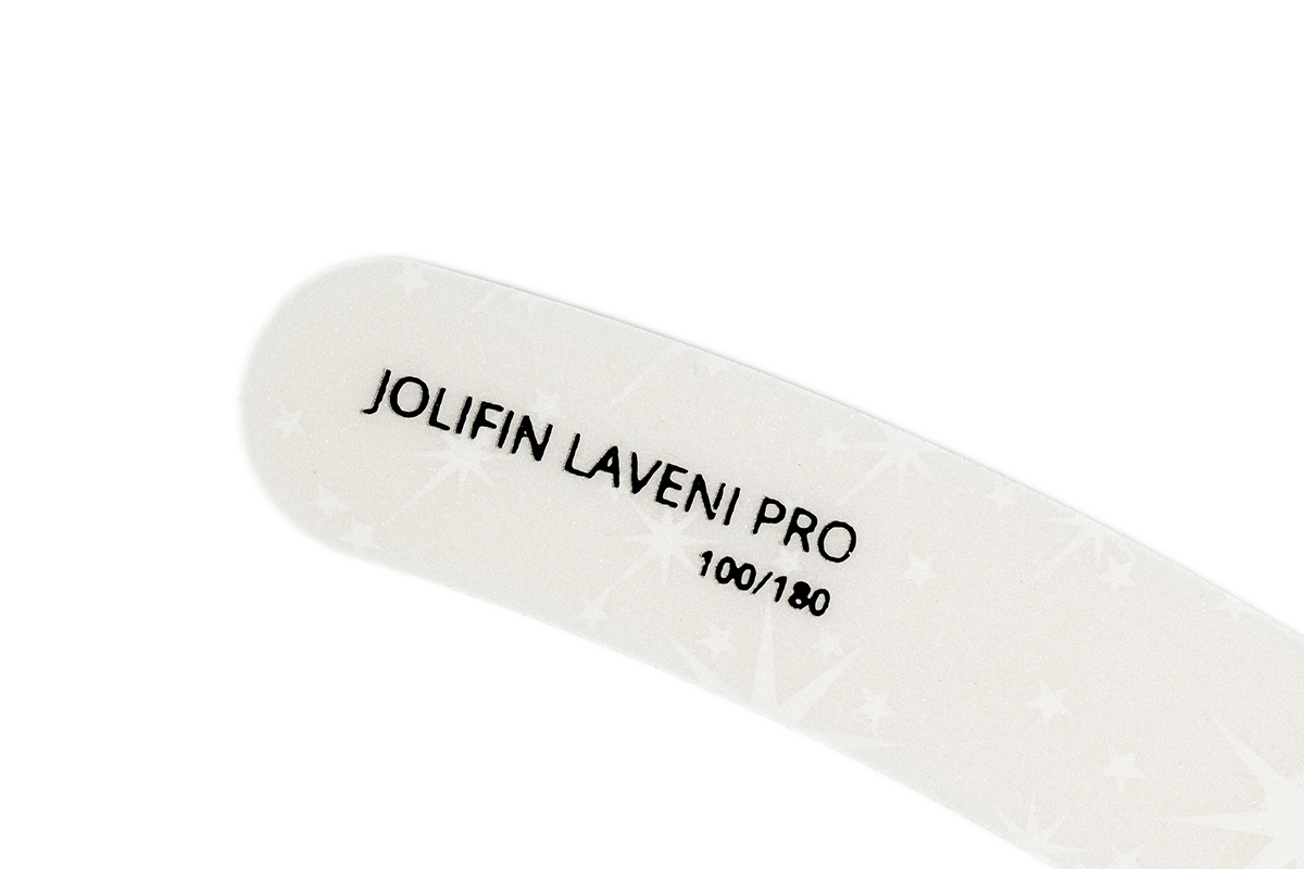 Jolifin LAVENI PRO Mehrweg Feile - gebogen 100/180