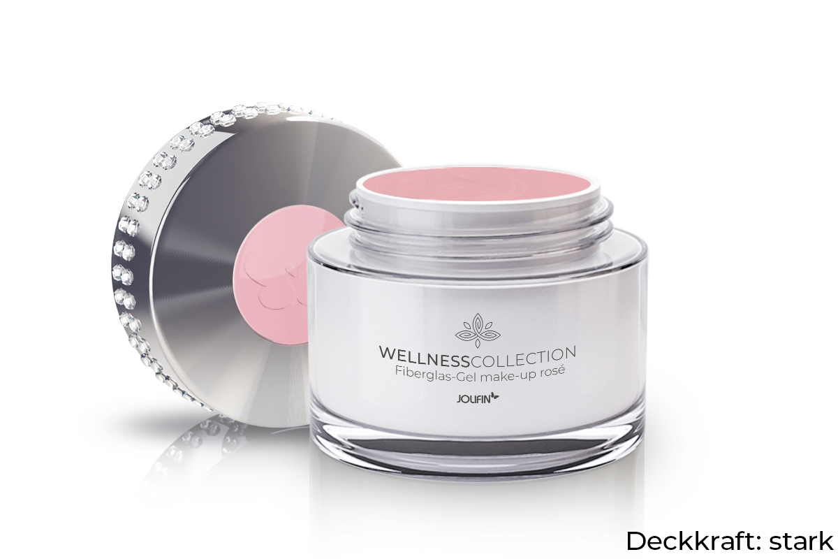 Jolifin Wellness Collection - Fiberglas-Gel make-up rosé 30ml