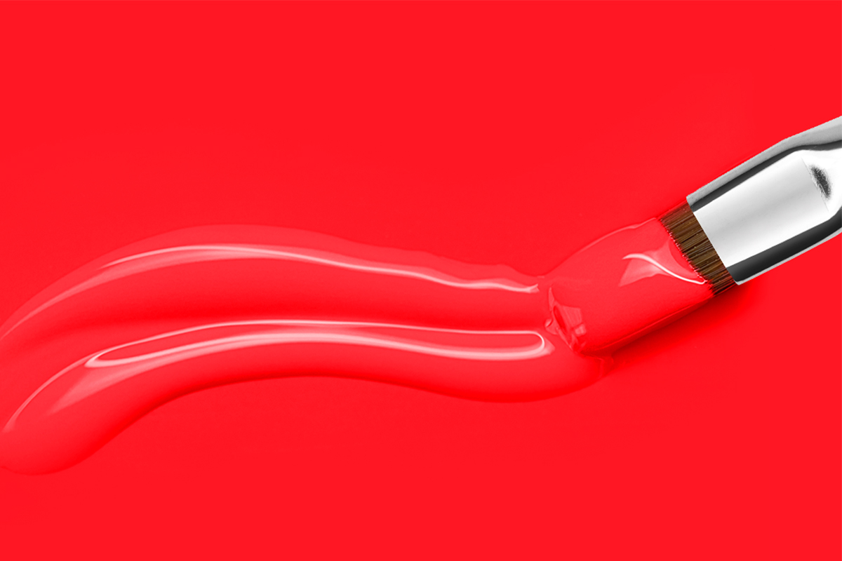 Jolifin LAVENI colour gel - neon-red 5ml