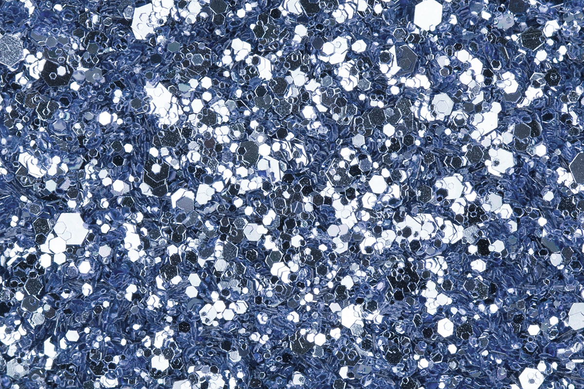 Jolifin LAVENI Sparkle Glitter - icy blue