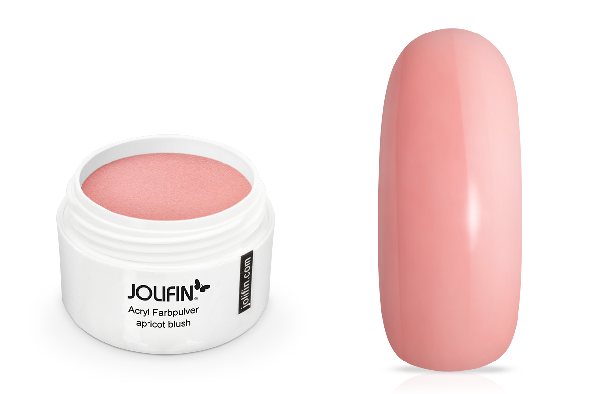 Jolifin Acryl Farbpulver apricot blush 5g