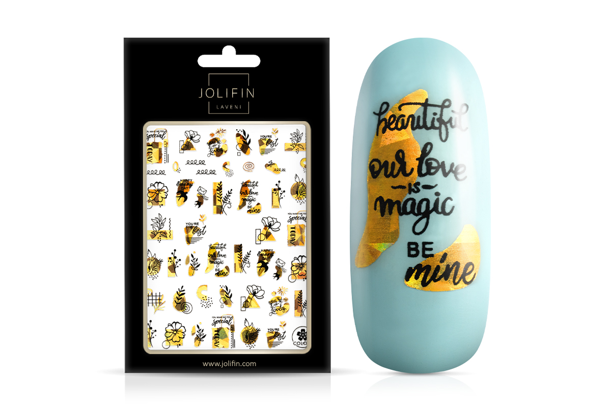 Jolifin LAVENI XL Sticker - Gold 62