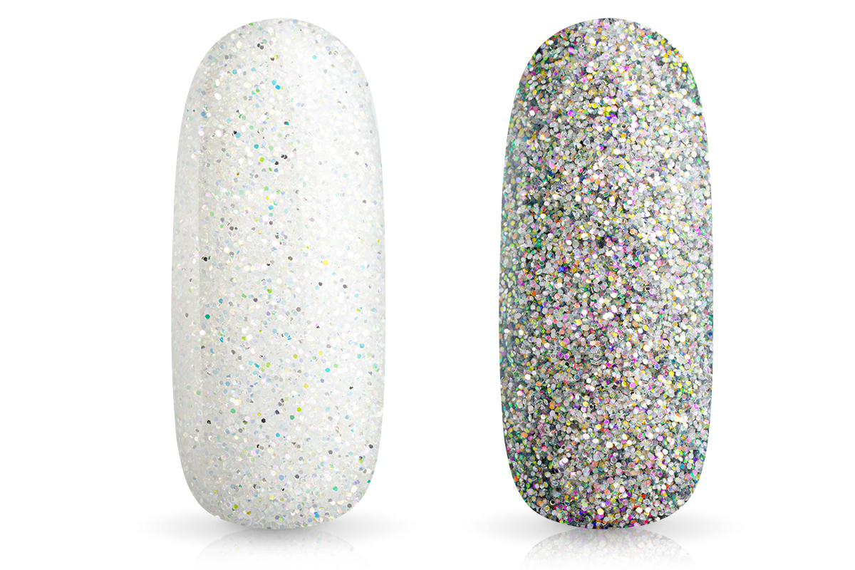 Jolifin Glitterpuder - fairy white