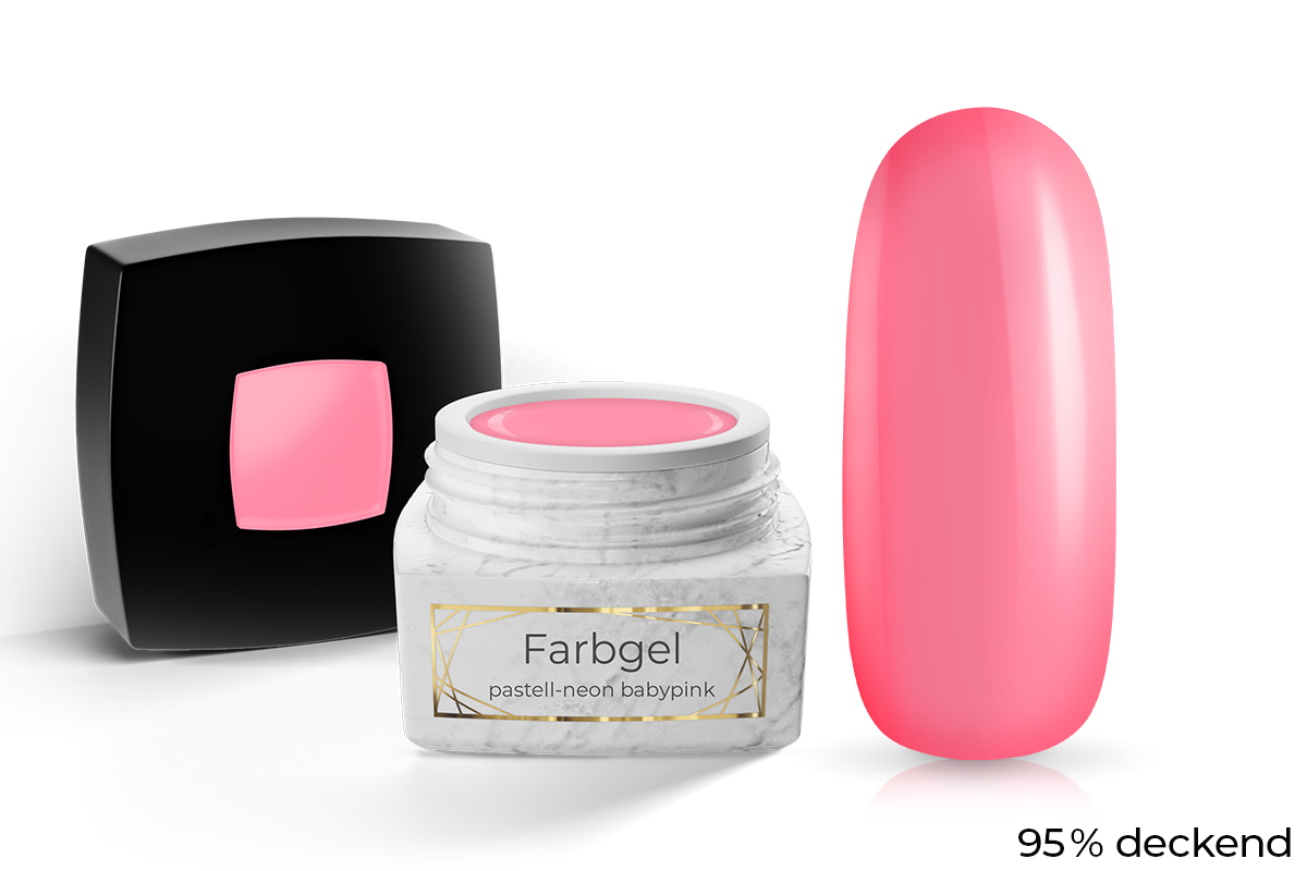 Jolifin LAVENI PRO Farbgel - pastell-neon babypink 5ml