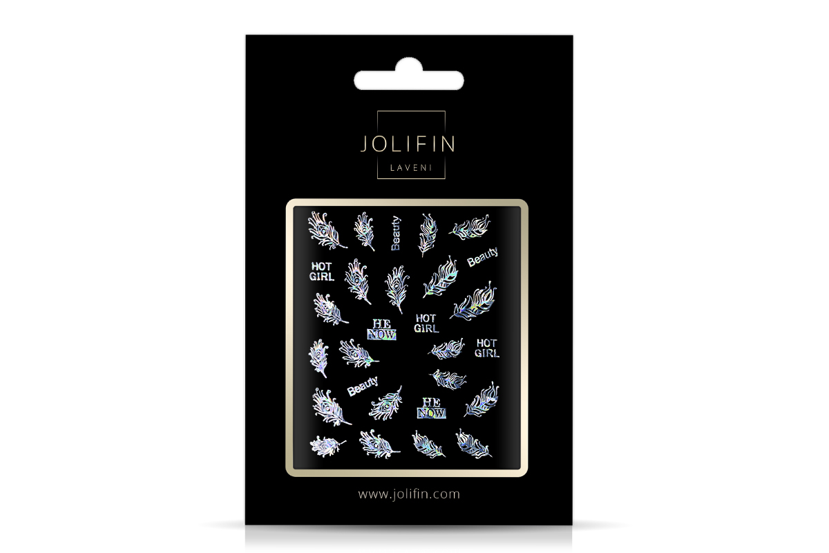 Jolifin LAVENI XL Sticker - Hologramm silver Nr. 5