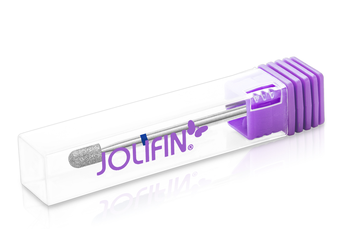 Jolifin Diamond Manicure Bit - Cylinder - medium