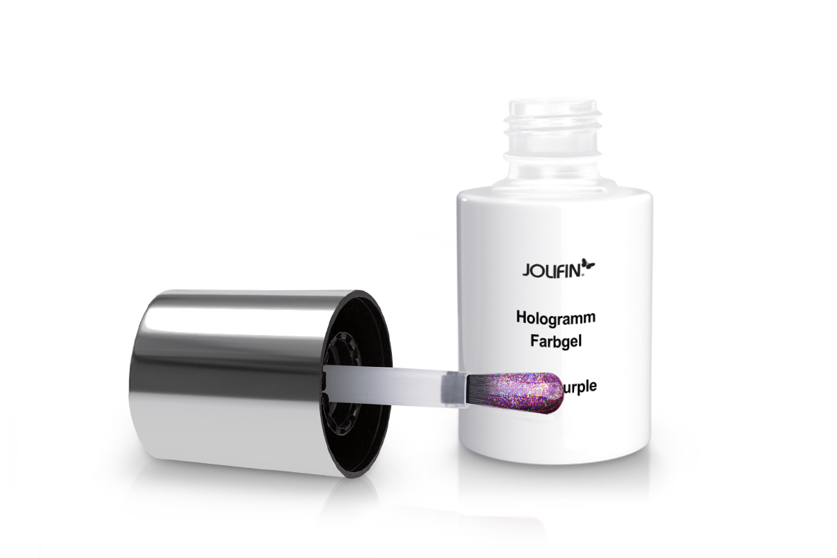 Jolifin Carbon Hologramm Quick-Farbgel deep purple 11 ml