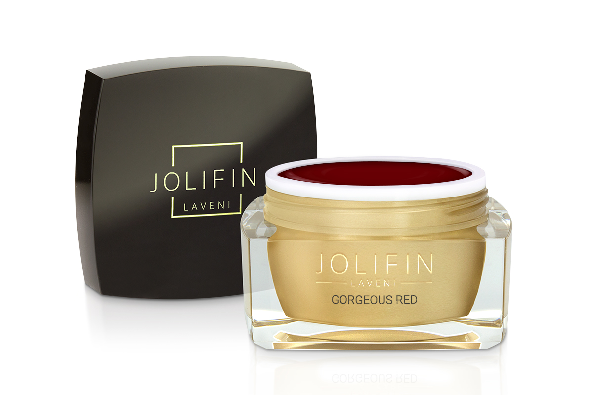 Jolifin LAVENI Farbgel - gorgeous red 5ml
