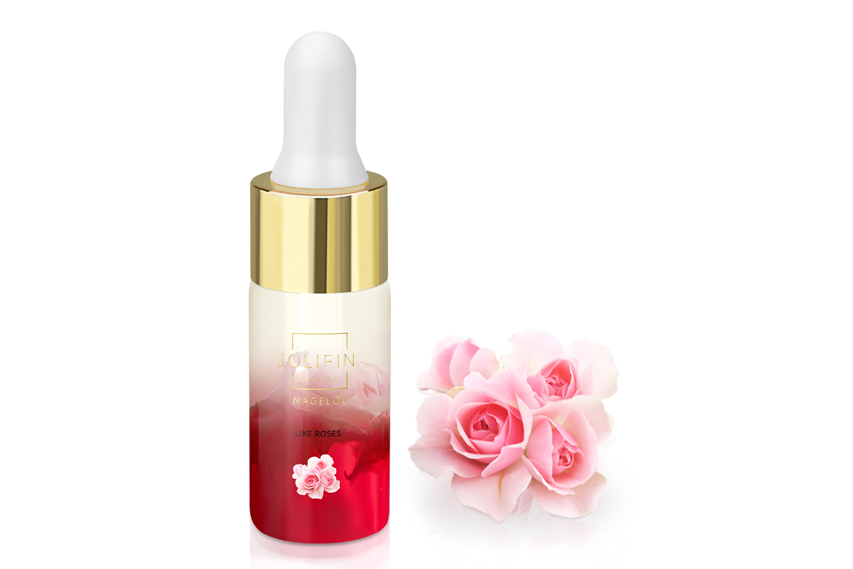 Jolifin LAVENI Nagelöl - like roses 10ml