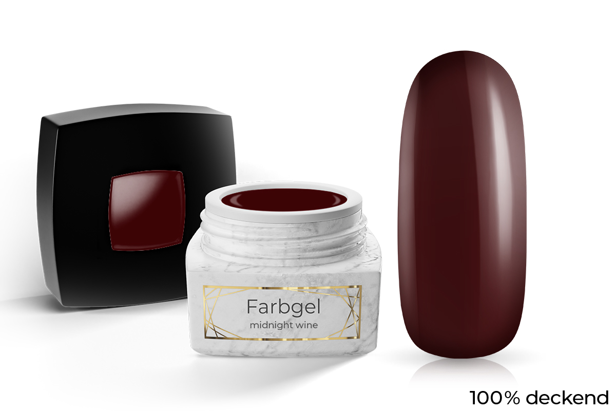 Jolifin LAVENI PRO Farbgel - midnight wine 5ml