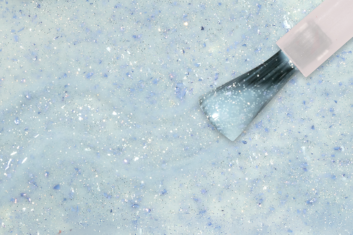 Jolifin LAVENI Shellac - Base & Build shiny milky moon 10ml