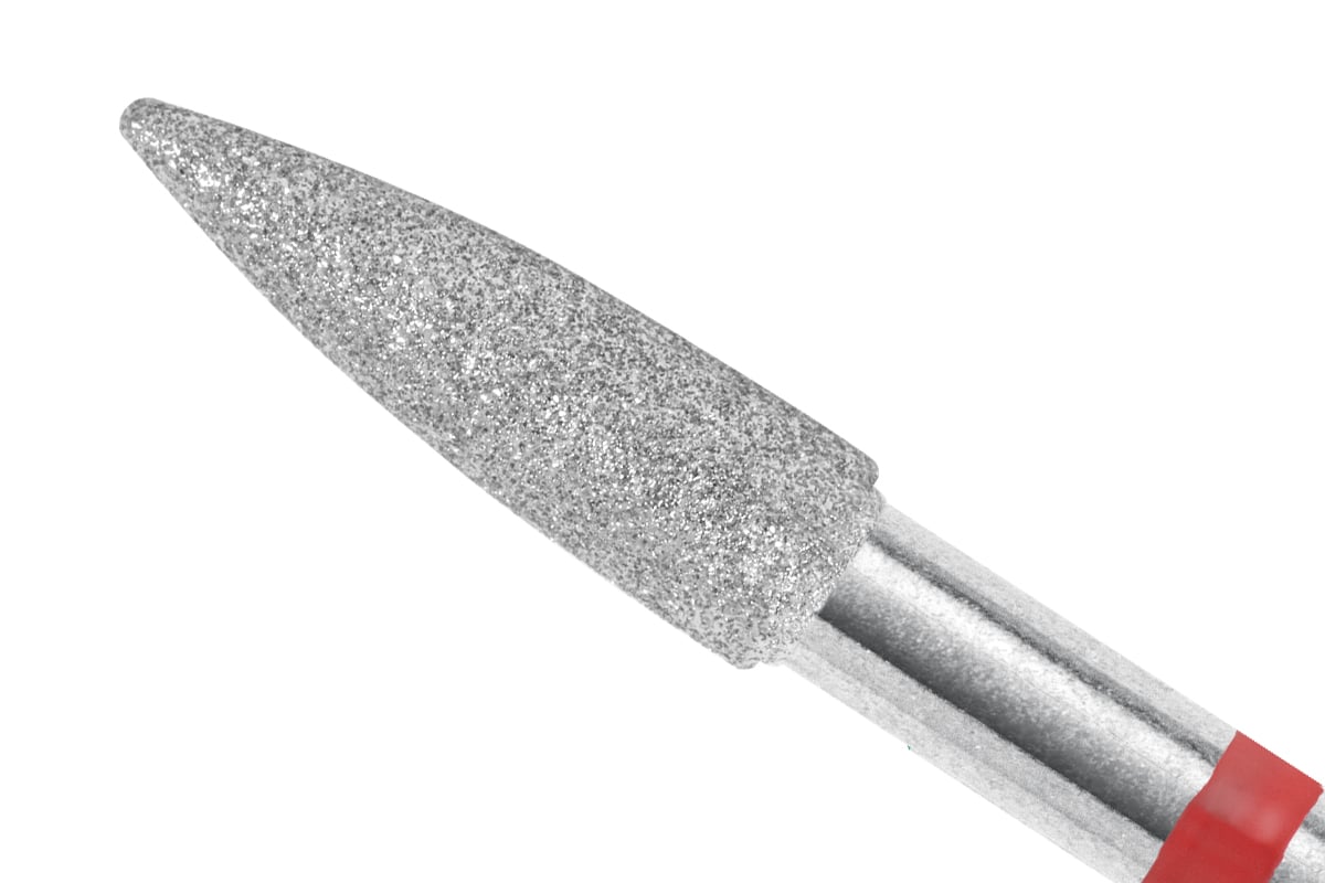 Jolifin Diamant Manikür-Bit - spitzer Kegel fein