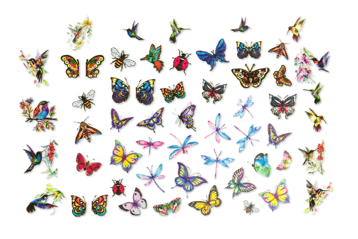 Jolifin LAVENI XL Sticker - Butterfly Nr. 1