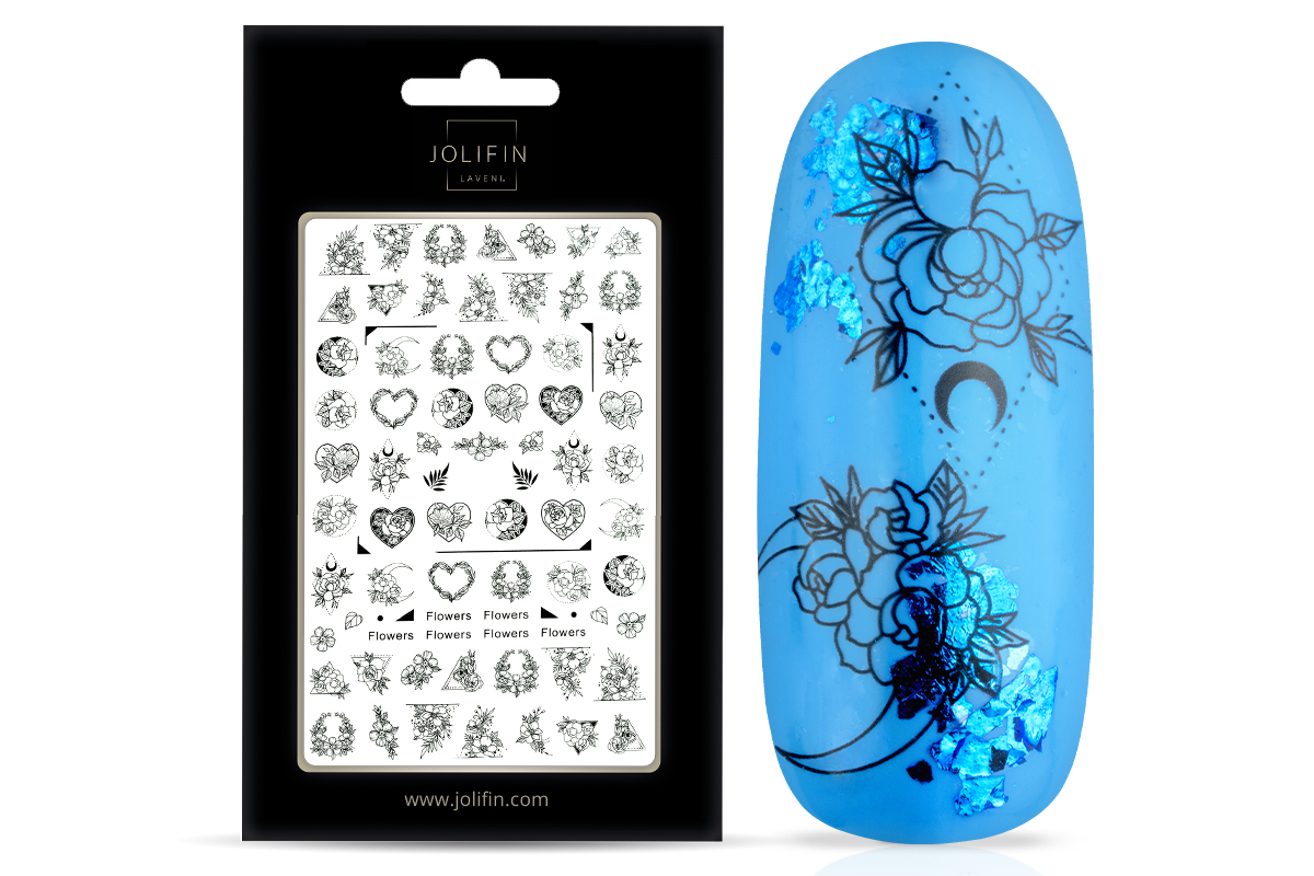Jolifin LAVENI XL Sticker - Flowers Nr. 13