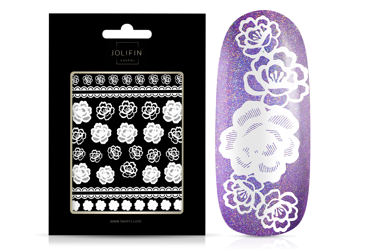 Jolifin LAVENI XL Sticker - White 6