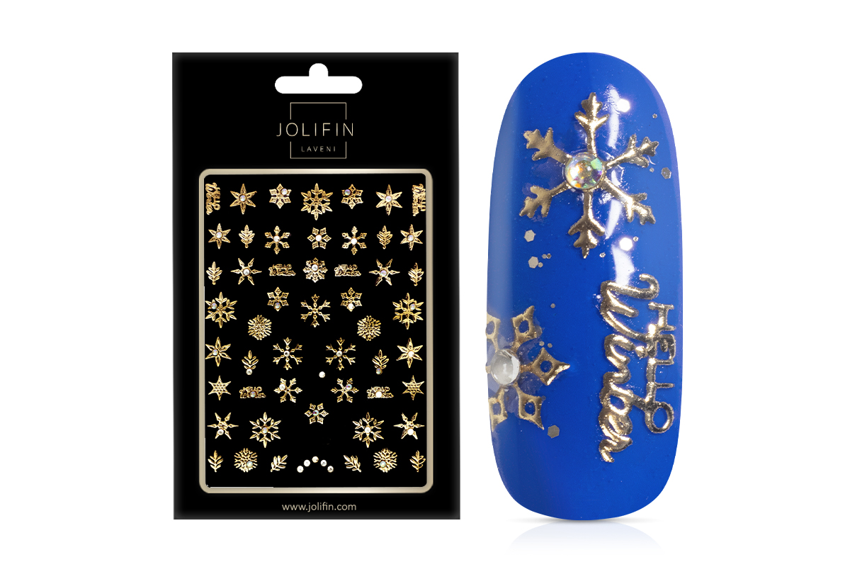 Jolifin LAVENI XL Sticker - Strass Christmas Nr. 1