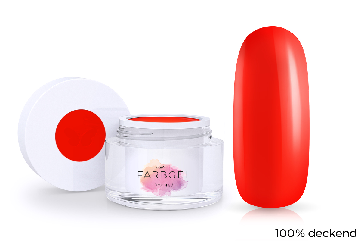 Jolifin Farbgel neon-red 5ml