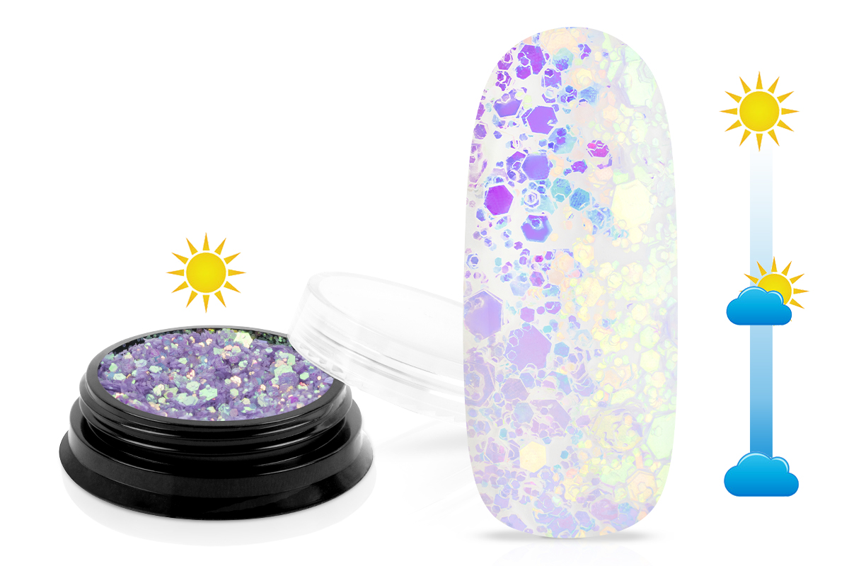 Jolifin LAVENI Solar Glitter - purple