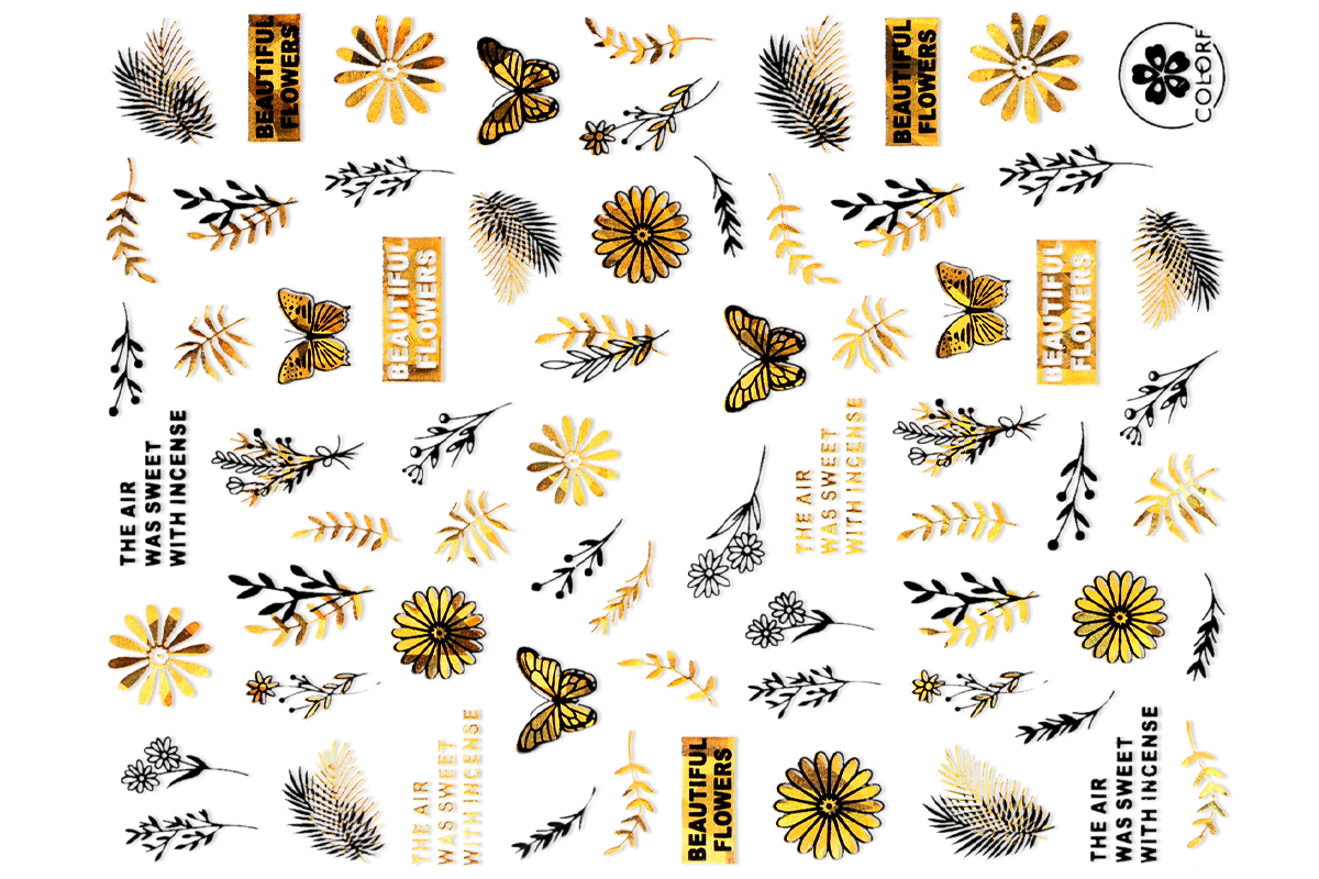 Jolifin LAVENI XL Sticker - Gold 61