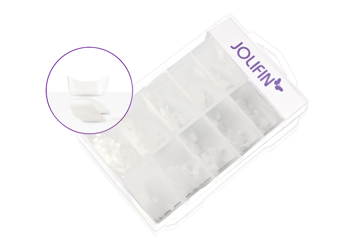 Jolifin 120er Tipbox mini manicure - natural