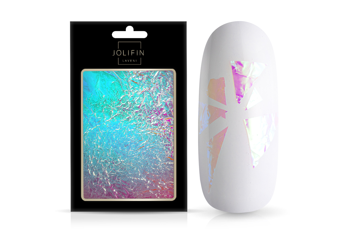 Jolifin LAVENI Aurora Foil - frozen icicle