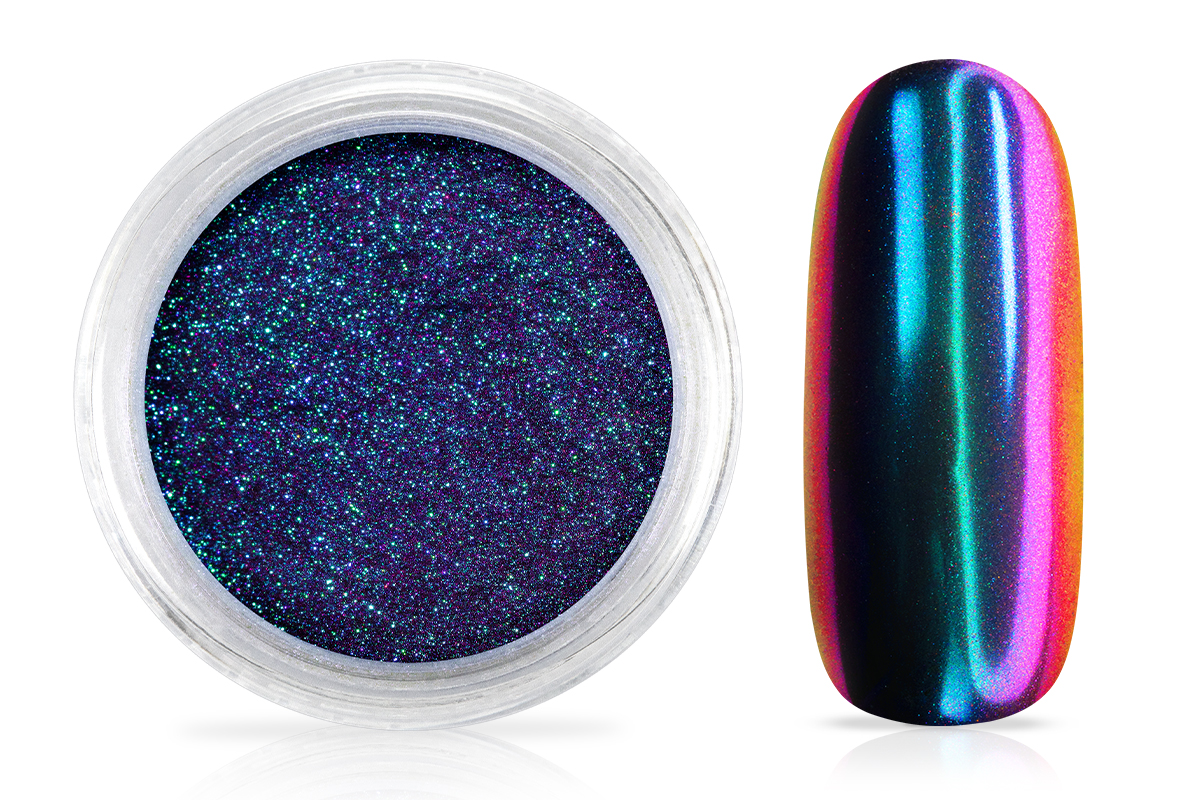 Jolifin Super Mirror-Chrome Pigment - FlipFlop pink & blue