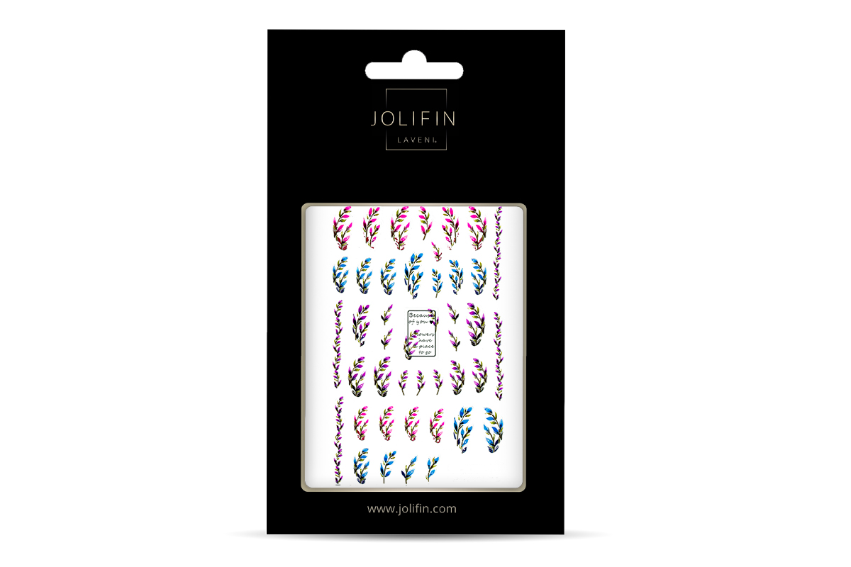 Jolifin LAVENI XL Sticker - Flowers Nr. 44