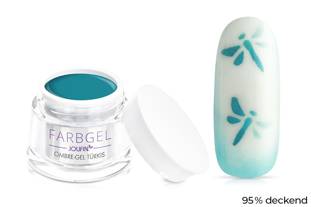 Jolifin Ombre-Gel - türkis 5ml