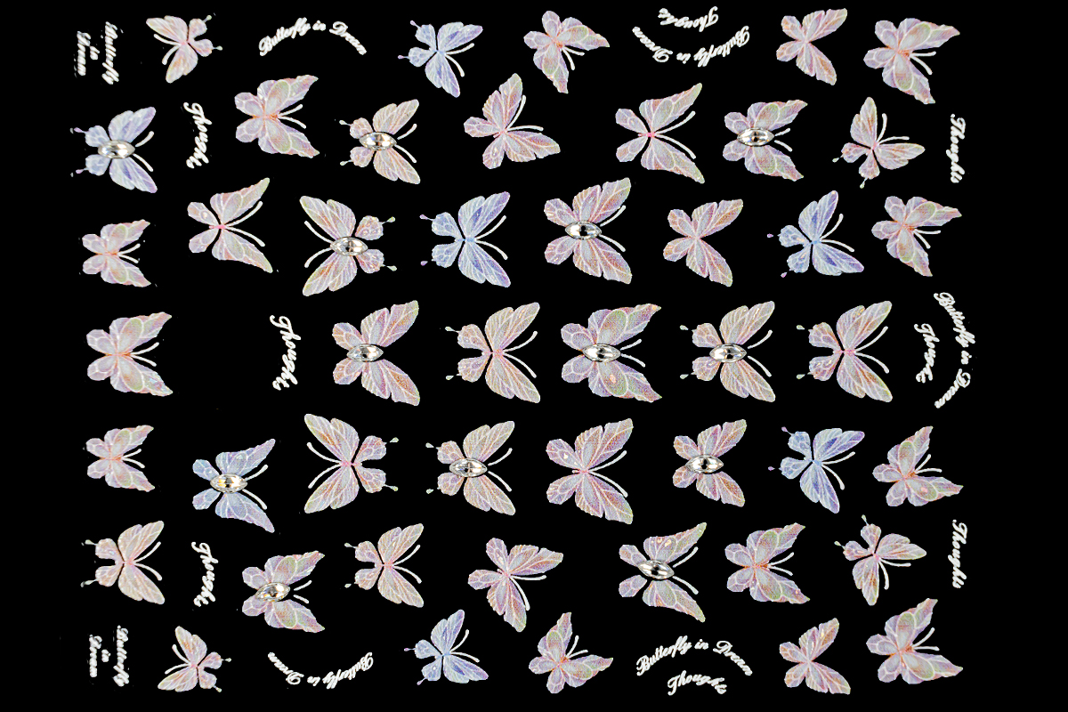 Jolifin LAVENI Strass-Sticker - Nr. 4
