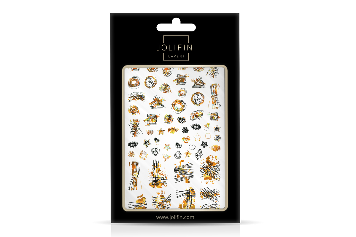 Jolifin LAVENI XL Sticker - Gold 17