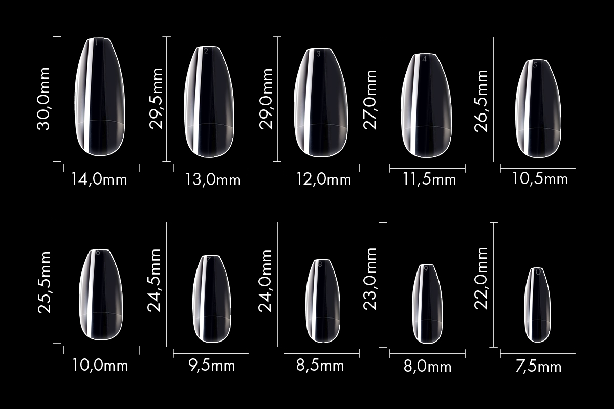 Jolifin 100er Tipbox - ballerina clear